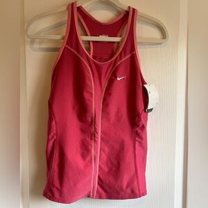 NWT Nike Pink Dri-FIT Racerback Tank - Size M